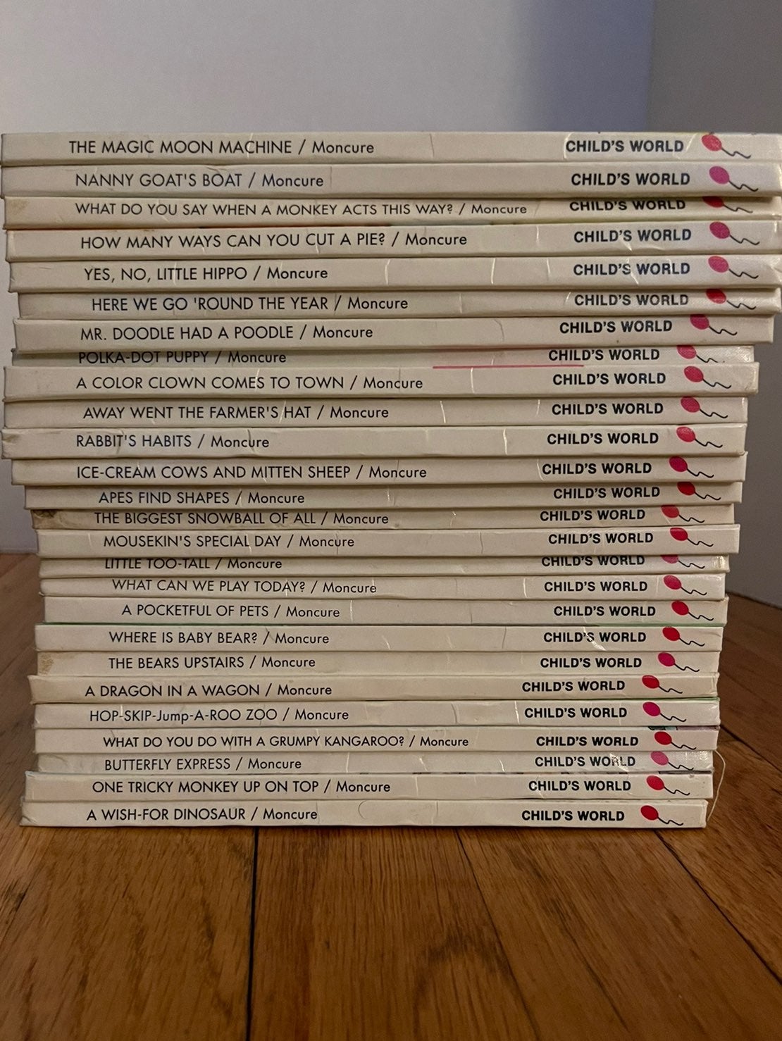 Child's World Books lot of 26 Moncure