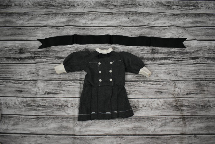 American Girl Samantha Samantha’s Buster Brown School Dress and Hair Ribbon