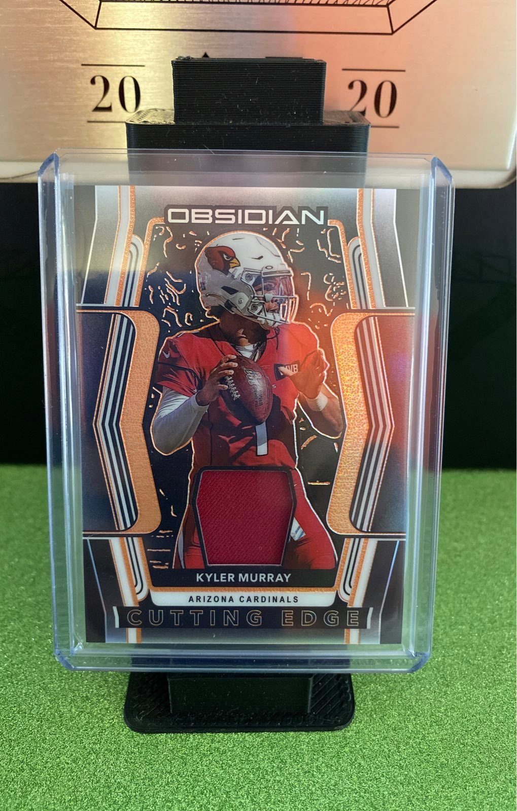 Kyler Murray Cutting Edge Orange Obsidian