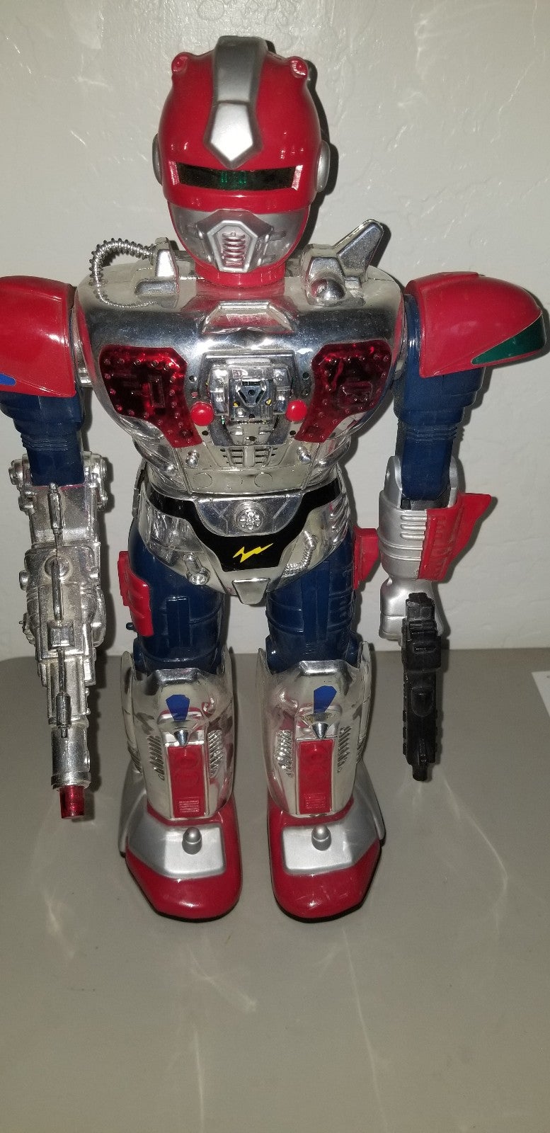 Vintage Power Ranger/Transforme Electronic & Works. It's at least 34 years old.
