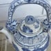 Blue and white Dragon teapot Chinoiserie