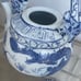 Blue and white Dragon teapot Chinoiserie