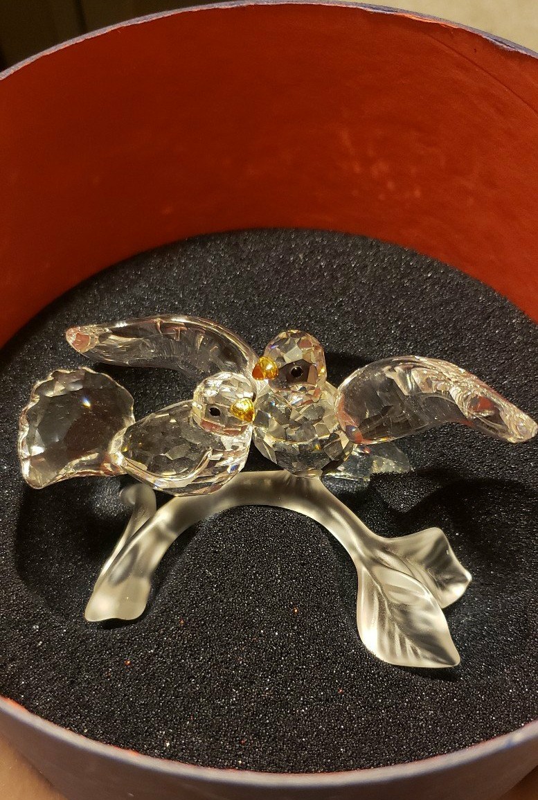 Swarovski turtle doves 657378