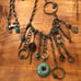 Silpada Turquoise Smoky Quartz Necklace