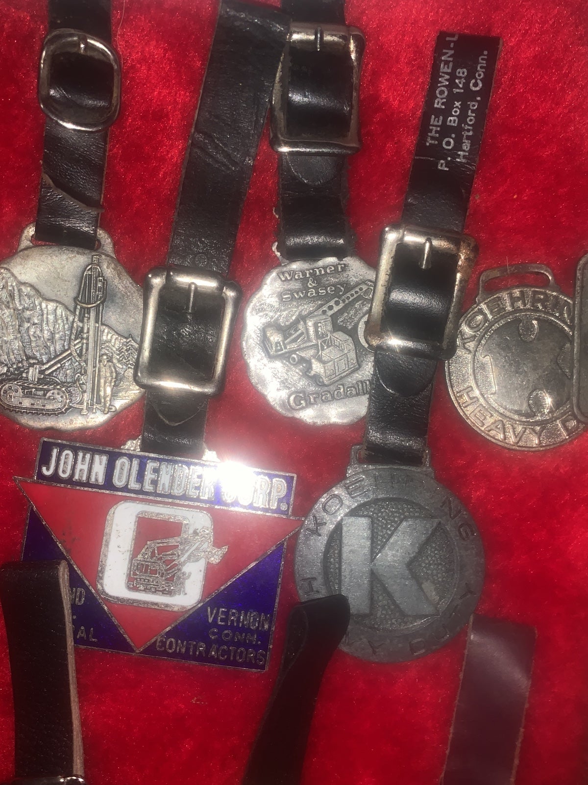Vintage Watch Fobs Price Negotiable(TRADE PREFERRED)