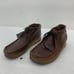 Clarks Desert Boots Dark Brown Leather Moc Toe Men's Size 10.5 Preowned