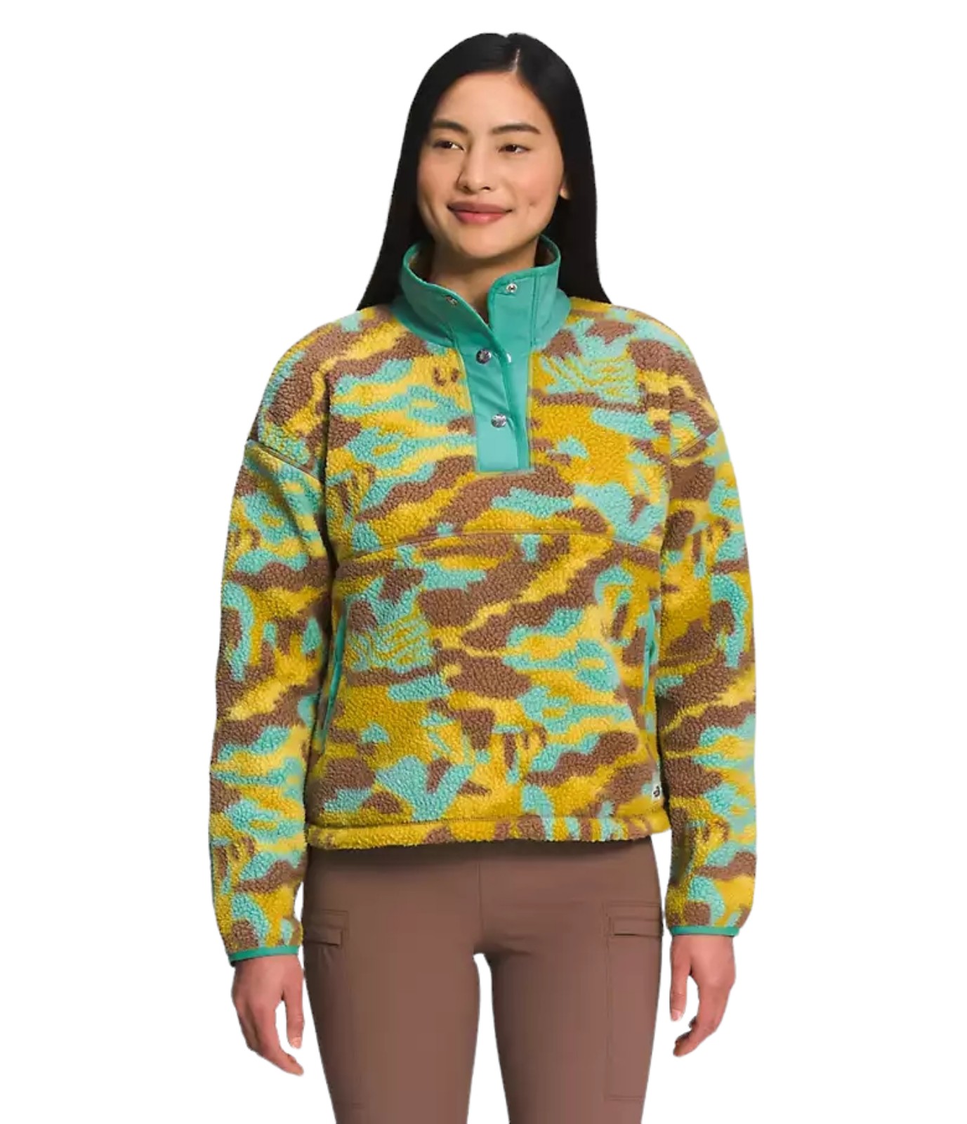 New! The North Face Women's Cragmont 1/4 Snap Fleece Pullover