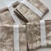 4 Sets Pottery Barn Stella Damask Organic Cotton Cocktail Napkins, Retail 128