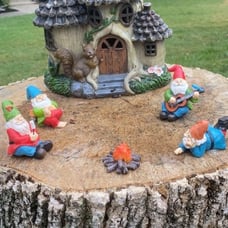 Miniature Garden Gnomes - Camping Gnome Kit of 5 pcs - Figurines & Accessories