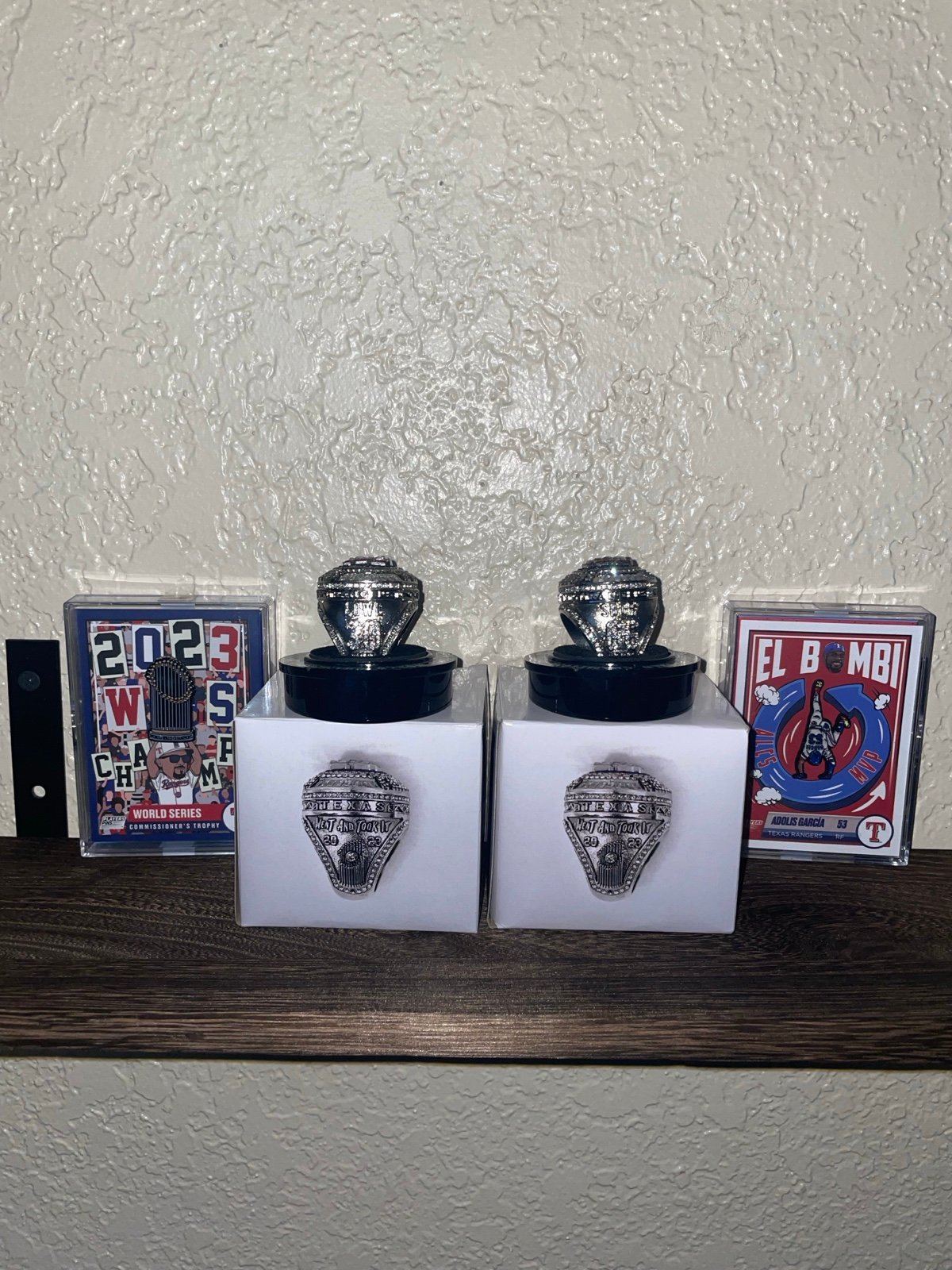 Texas Rangers Champions Rings
