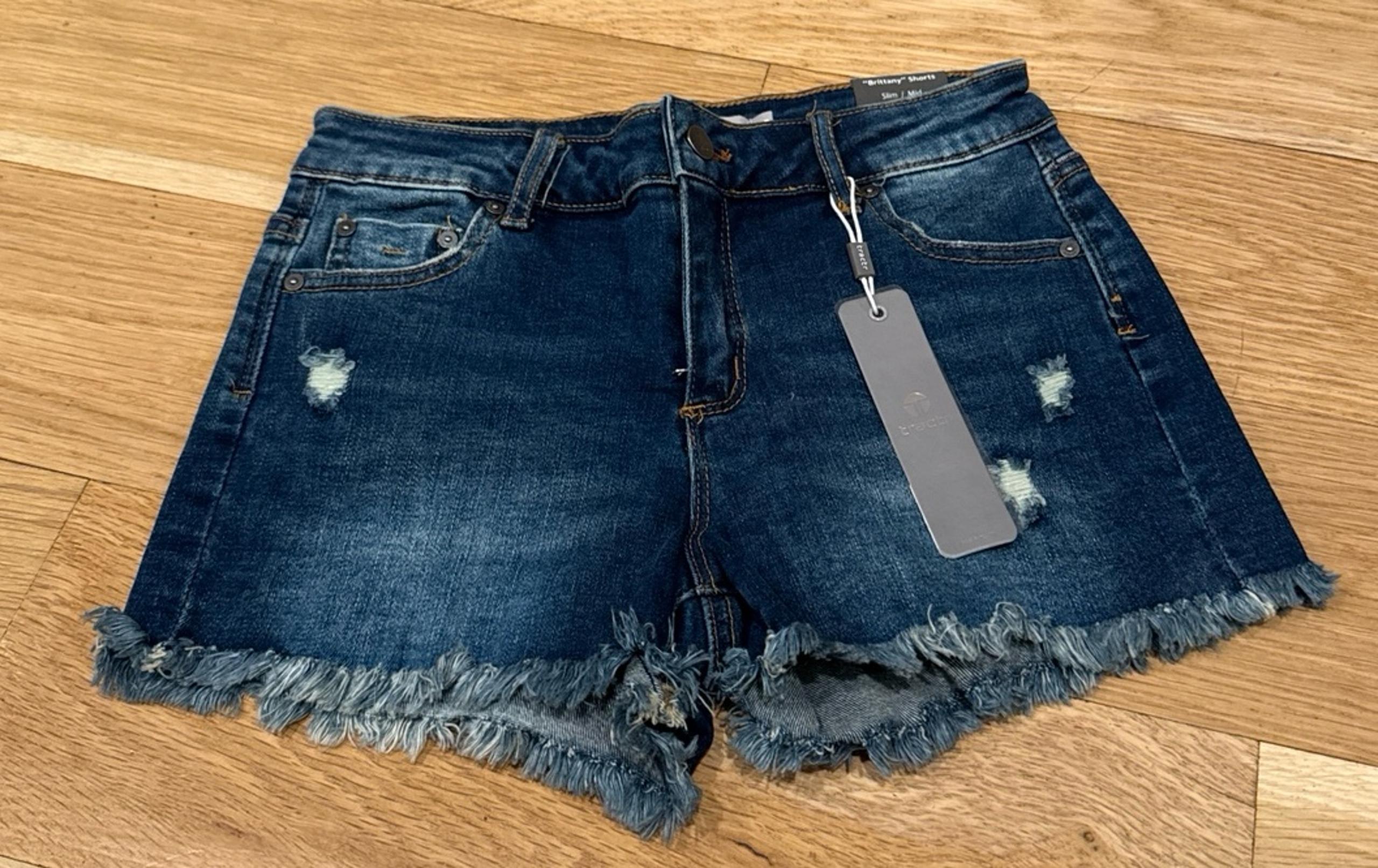 NWT Girls Tractr Brittany Jean Shorts 12