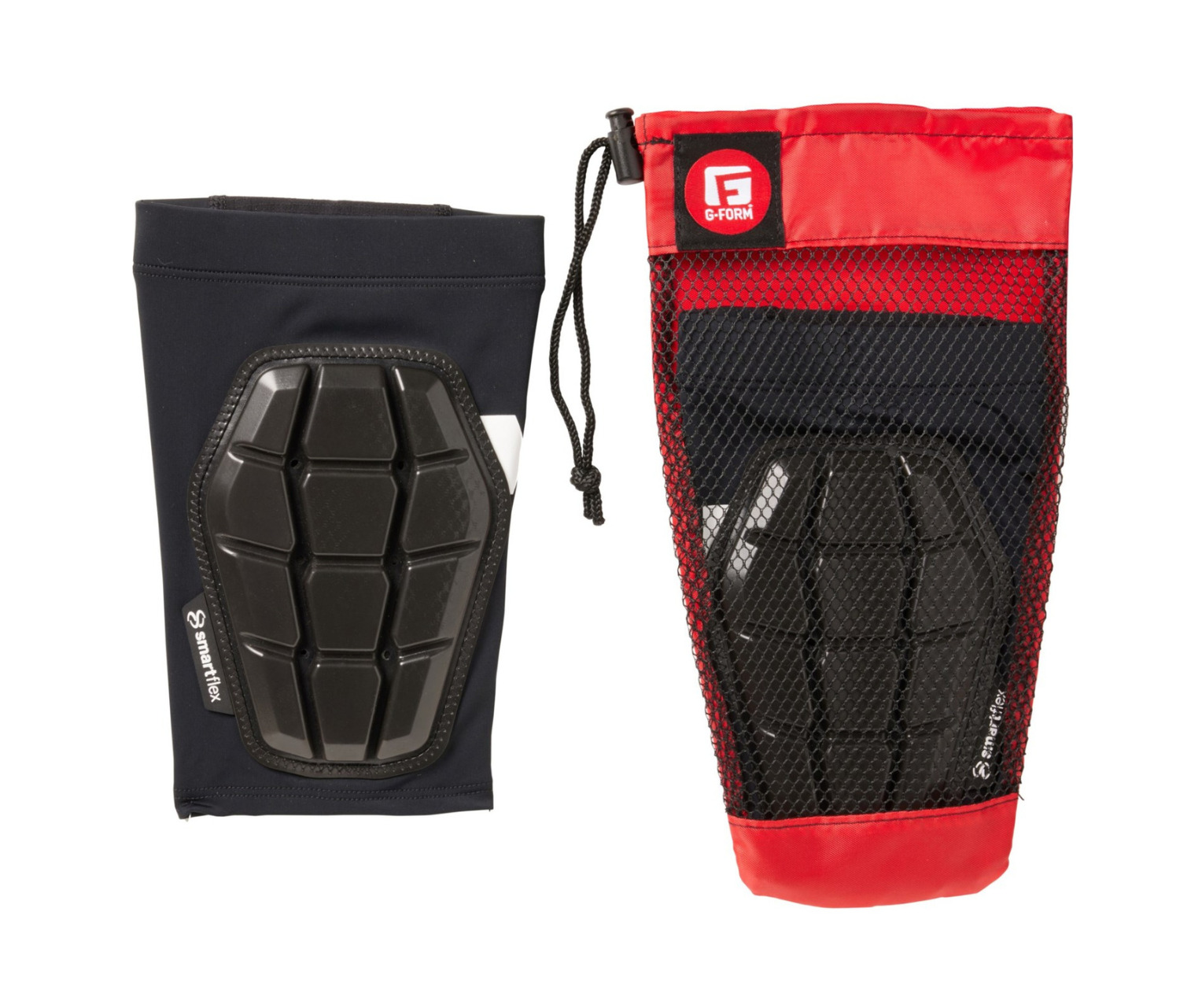 G Form Pro-X3 Shin Guards Large/X-Large Black NWT SmartFlex Abrasion-resis tant