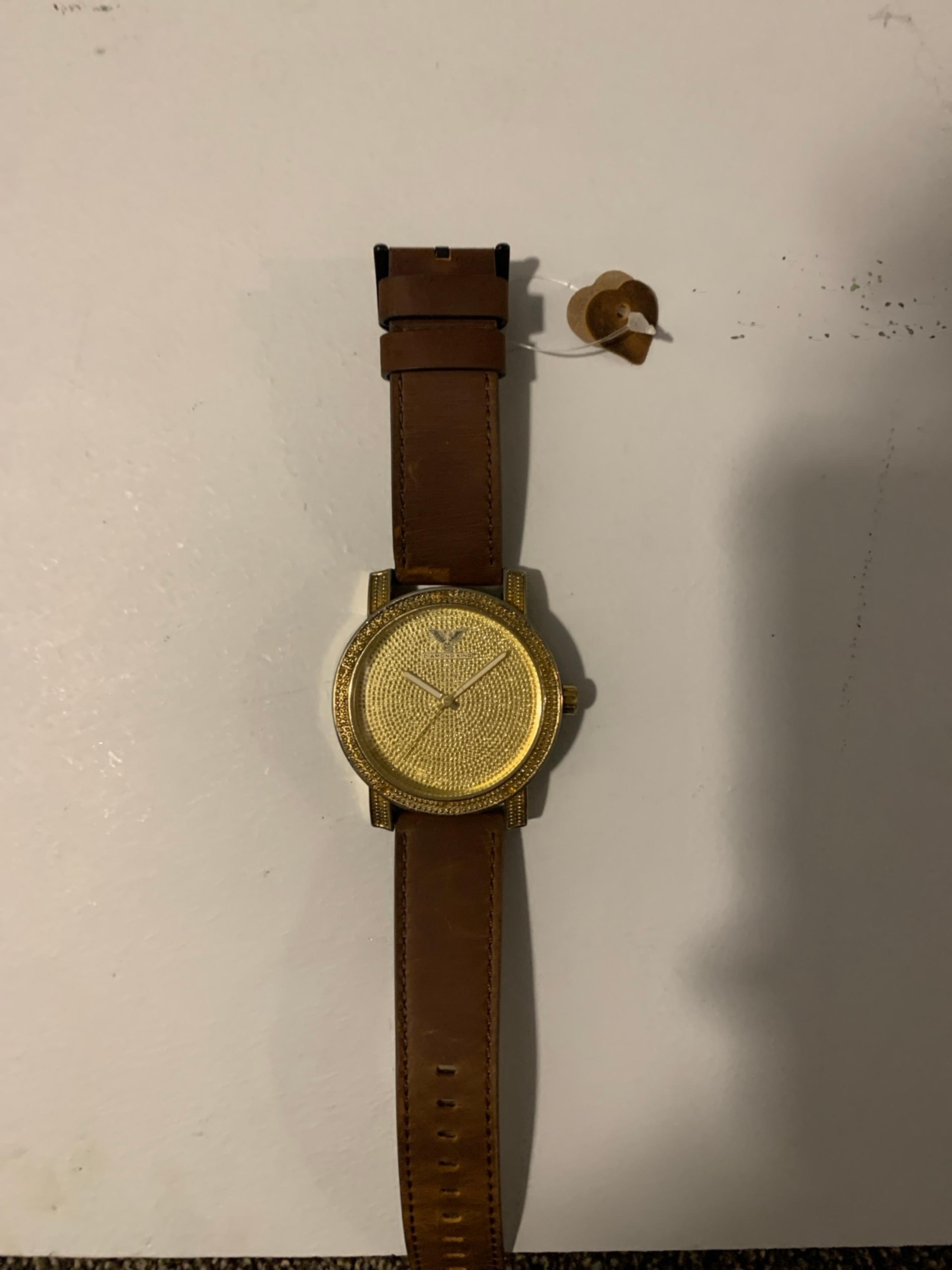 Diamond King Genuine Diamond Watch