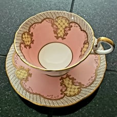 Vintage Aynsley Teacup and Saucer Matching Numbers