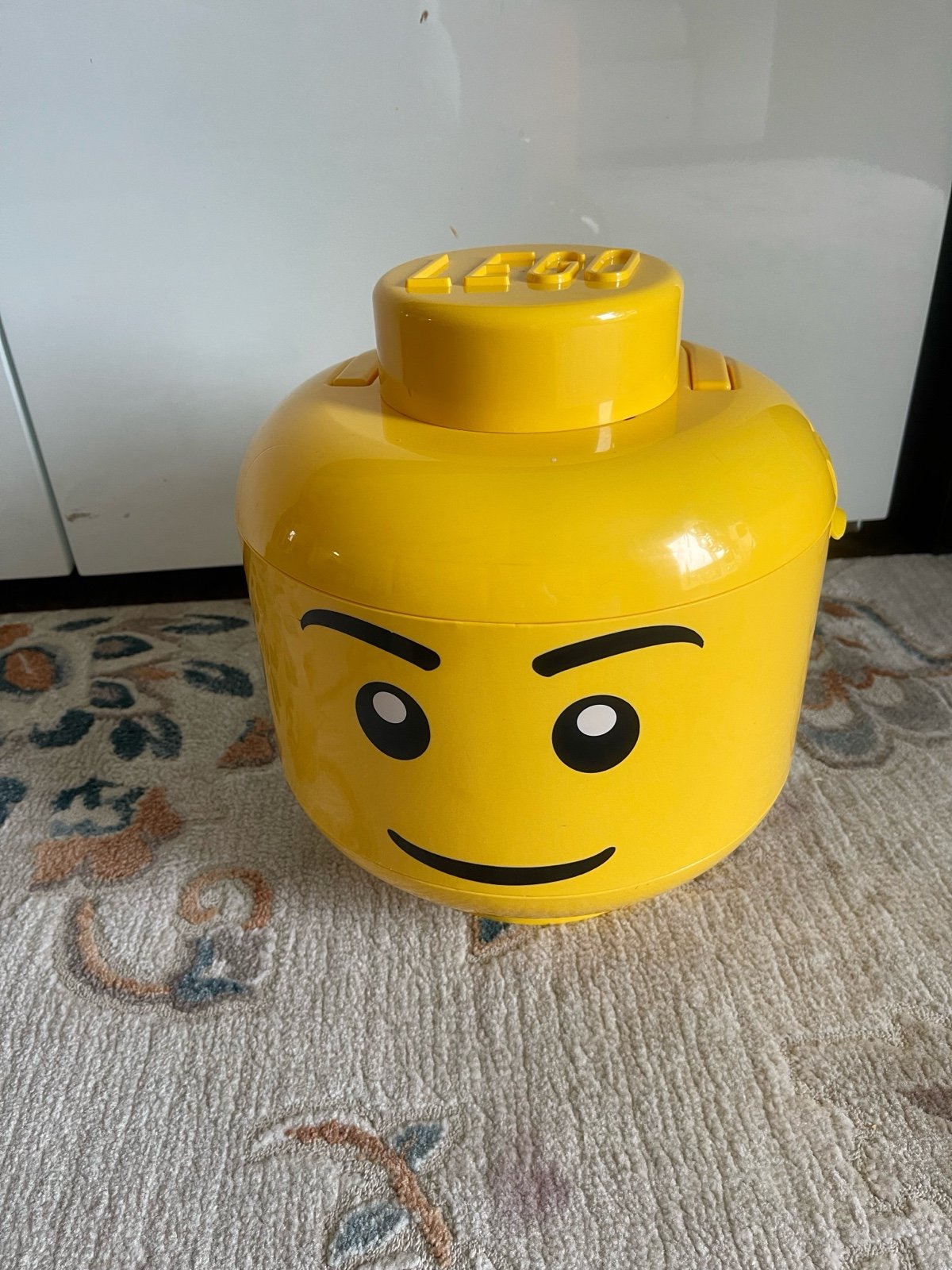 XL Lego Head Storage Container Sifter Sorter Sorting Two Trays With Handle