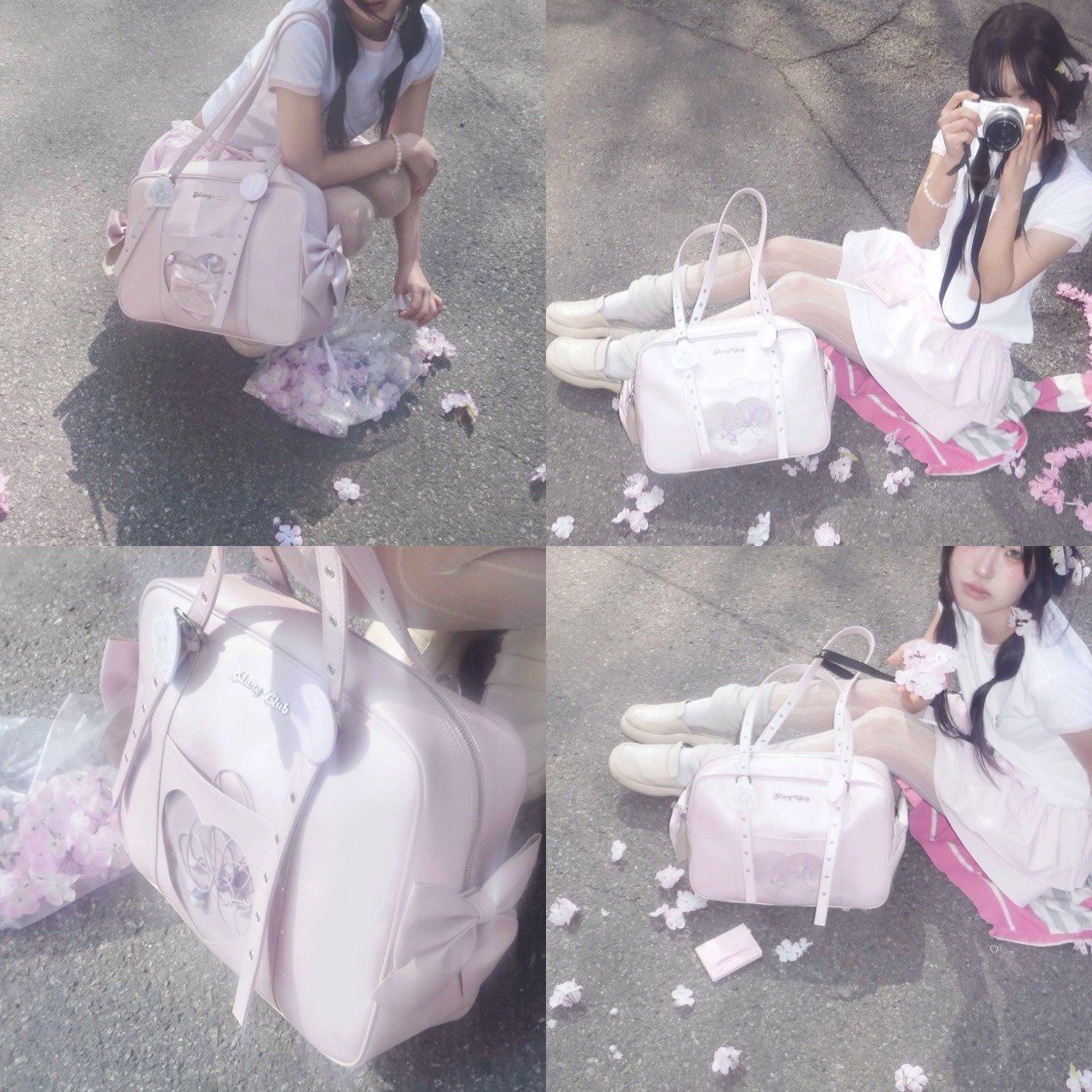 【IDANG CLUB】韓国人気★ Heart School Bag Idang Heart School Bag (sealed, untouched, brand new) *on