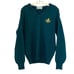 VTG Glenmuir Golf Sweater Men Green Lambswool Washable Carnoustie Links Small 48
