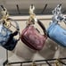 Coach Mini Nolita Bag Charm In Signature Canvas