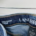 Lane Bryant Womens Size 18 Mid Rise Girlfriend Crop Jeans with Crochet Trim 69