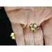 CROWN TRIFARI Classic White Enamel DOGWOOD FLOWER Pin and Earrings BOOK PIECE