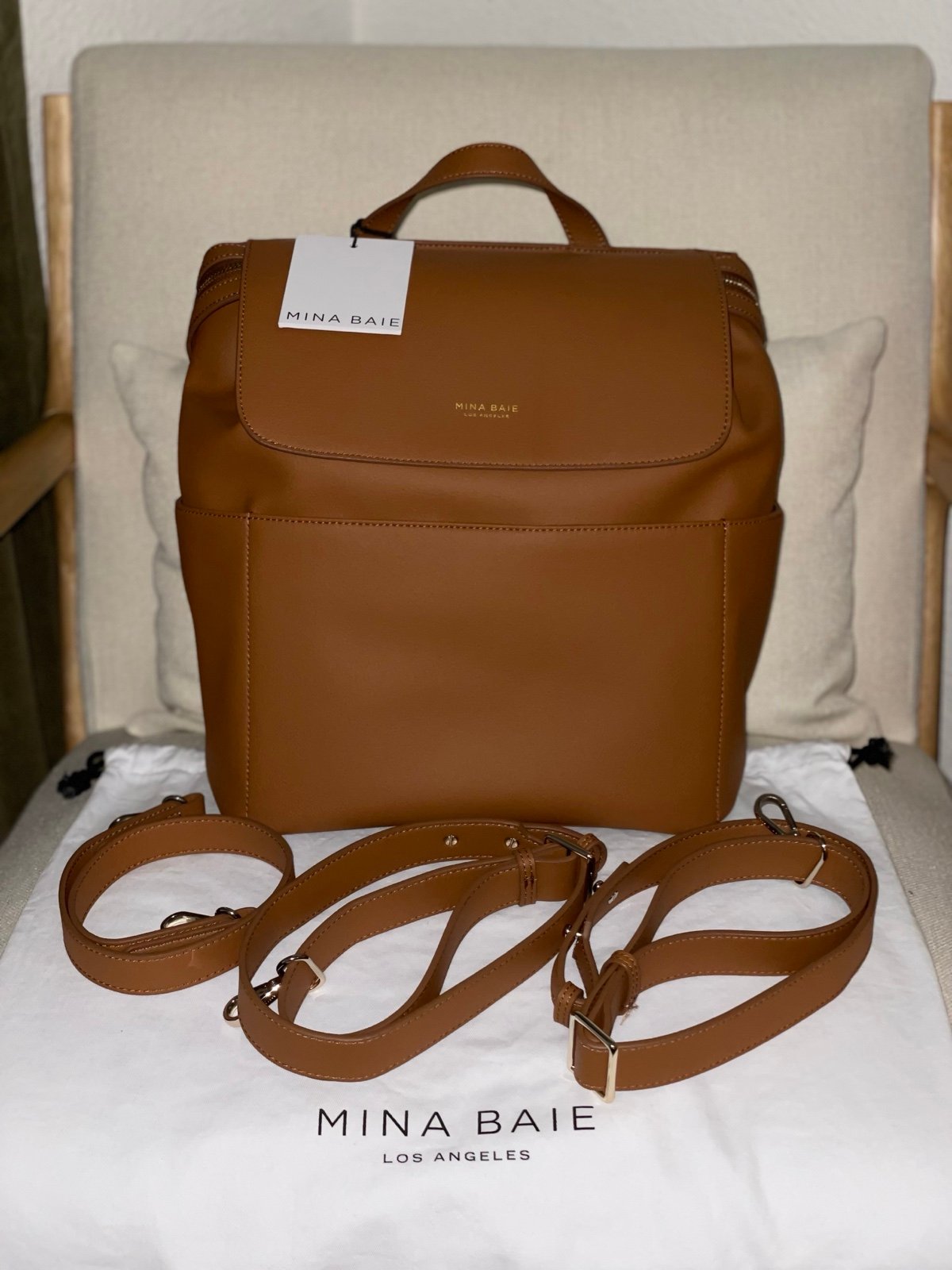 mina baie diaper bag