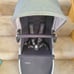 Toddler - main seat for UPPAbaby UPPA BABY vista stroller. Silver frame Gregory