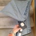 Toddler - main seat for UPPAbaby UPPA BABY vista stroller. Silver frame Gregory