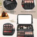Makeup Bag with LED Mirror, 15 inches Large Makeup Case with Lighted Up Mirror
