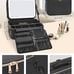 Makeup Bag with LED Mirror, 15 inches Large Makeup Case with Lighted Up Mirror
