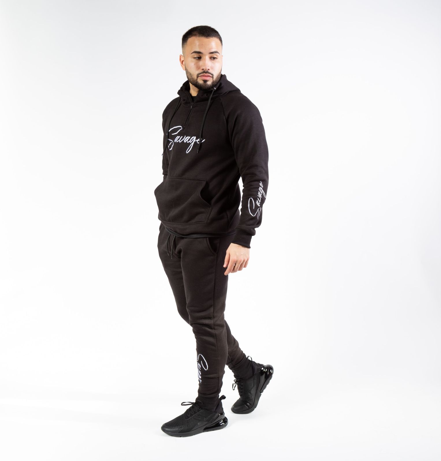 SAVAGE-TRACKSUIT BLACK PANTHER