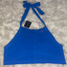 UO Urban Renewal Remade Polo Halter Tank Top