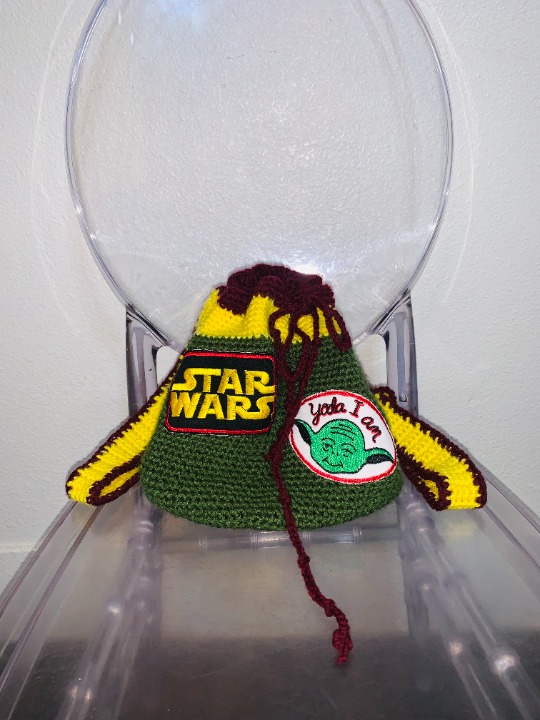 Star Wars Crochet Embroidered Backpack