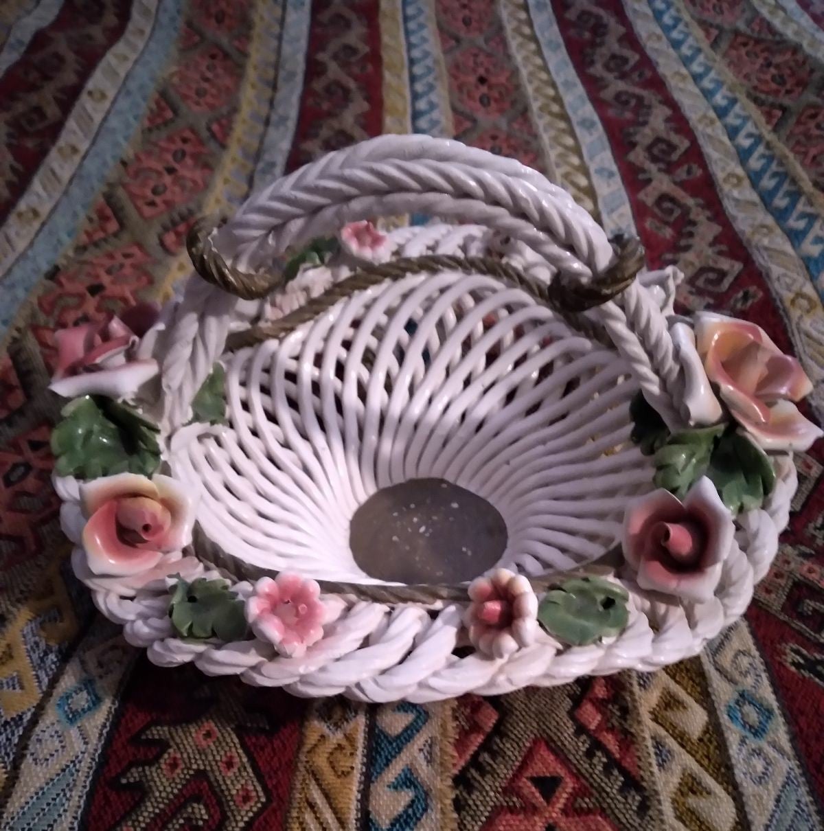 Capodimonte Basket Centerpiece