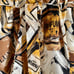 NWT Chic FRENCH PERFUME Bottle Paris Print Full SKIRT Size XL PIN-UP STYLE!