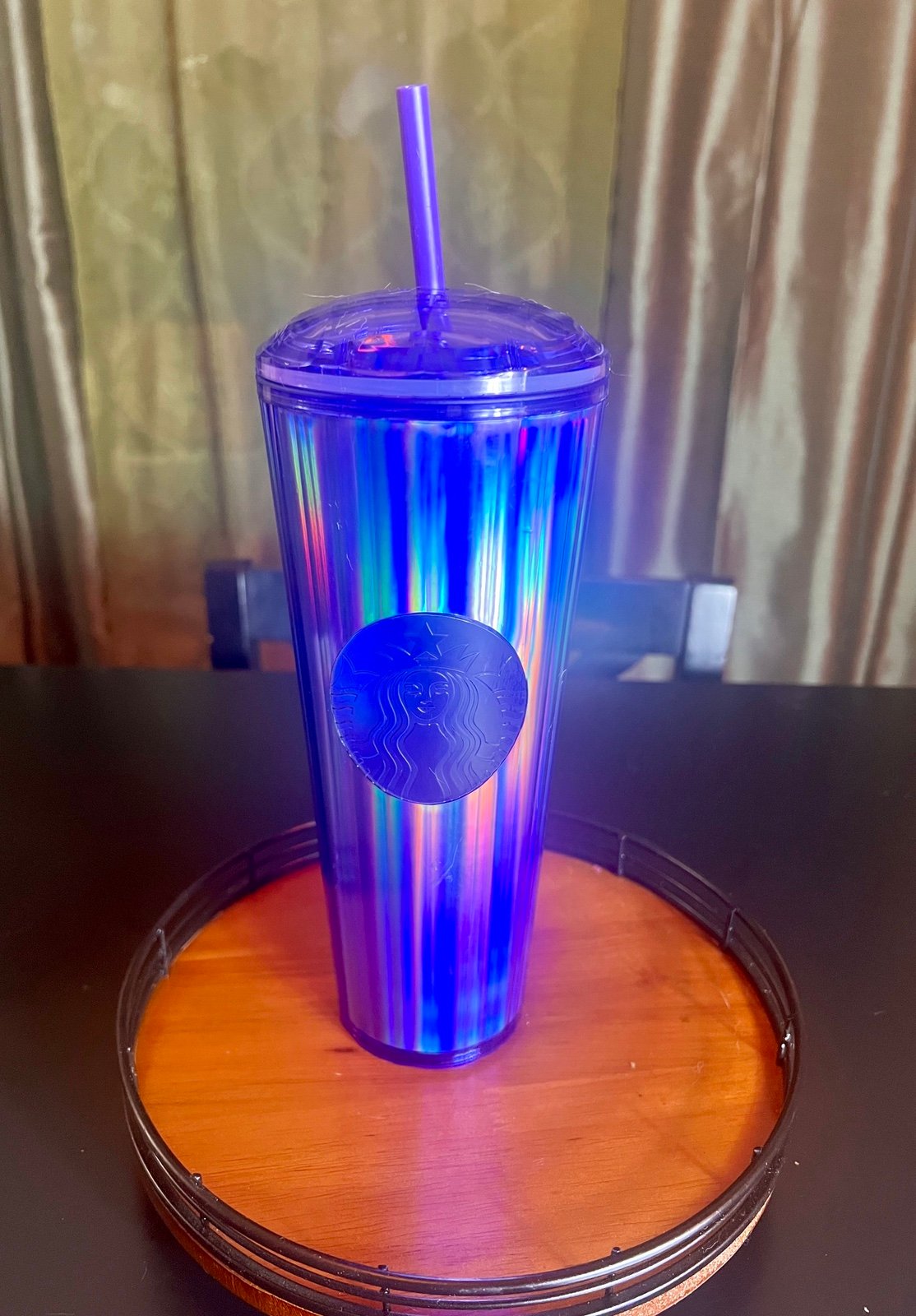 STARBUCKS NWT 2022 Summer Purple Dome Venti Tumbler 24 oz