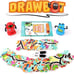 Gilobaby Drawbot Maze Race Puzzle X0023M788V 2 Drawbots and Activity Book w/ Box