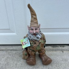 G.I. Joe Army Soldier Garden Gnome 14 In