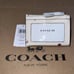 NWT COACH Mini Skinny ID Case Card Wallet Keychain CW967 w Heart Print