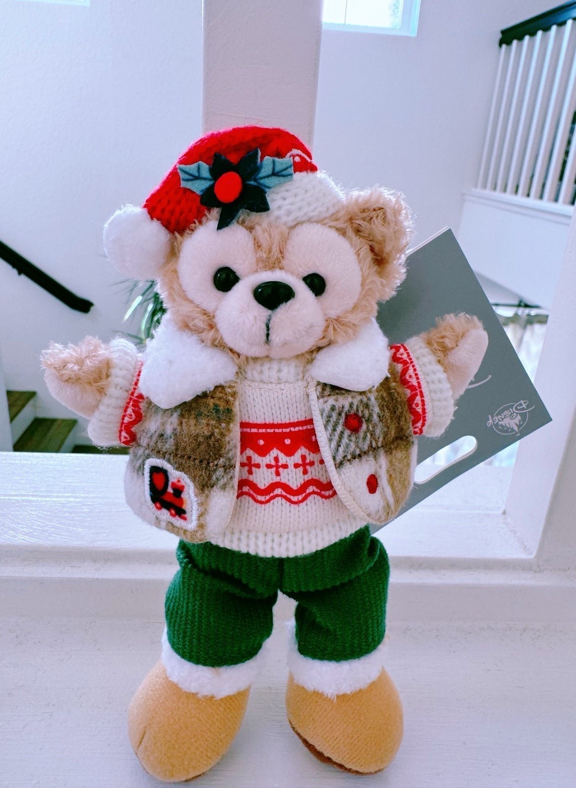 Shanghai Disney winter collection Duffy keychain