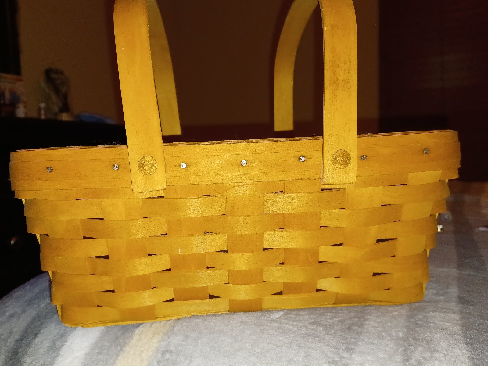 Longaberger Medium Gathering Vasket w/ Plastic Liner