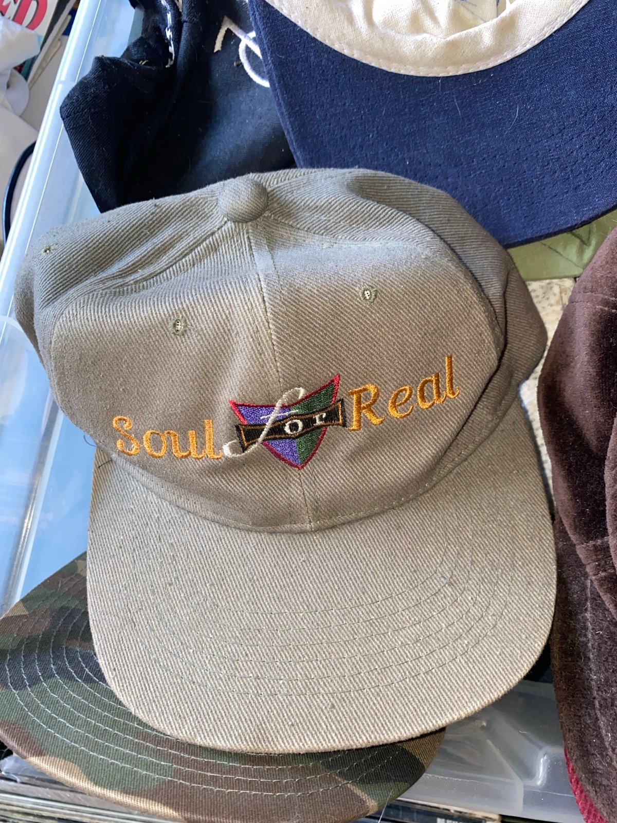 Soul for real mca records snap back cap used 1990s  One owner