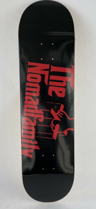 Nomad skateboards the God father deck - Hard rock maple 8.25 with grip