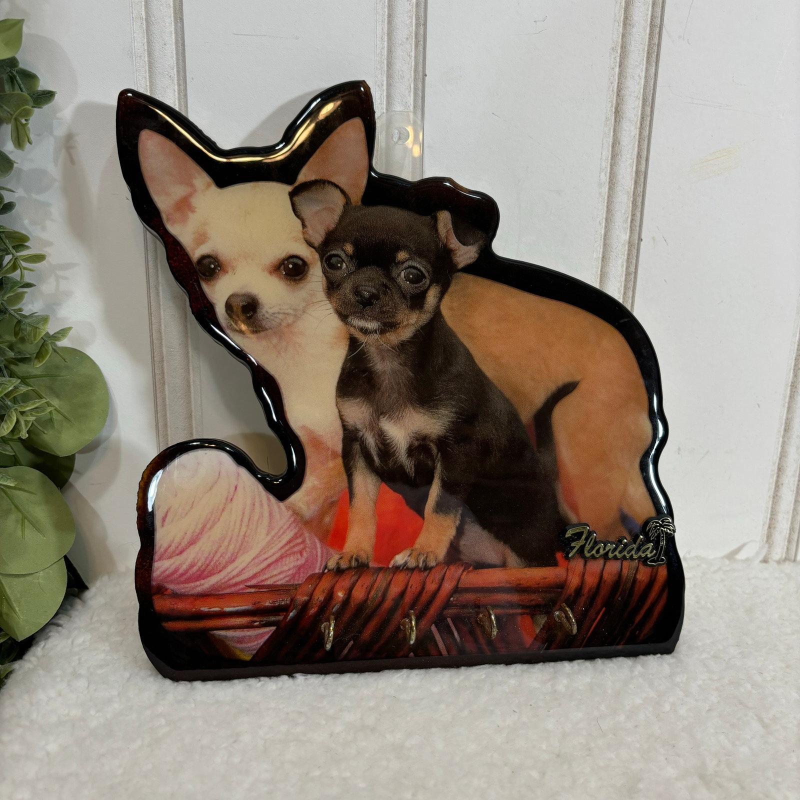 Chihuahua Key Holder Wall Decor Home Dog Lover
