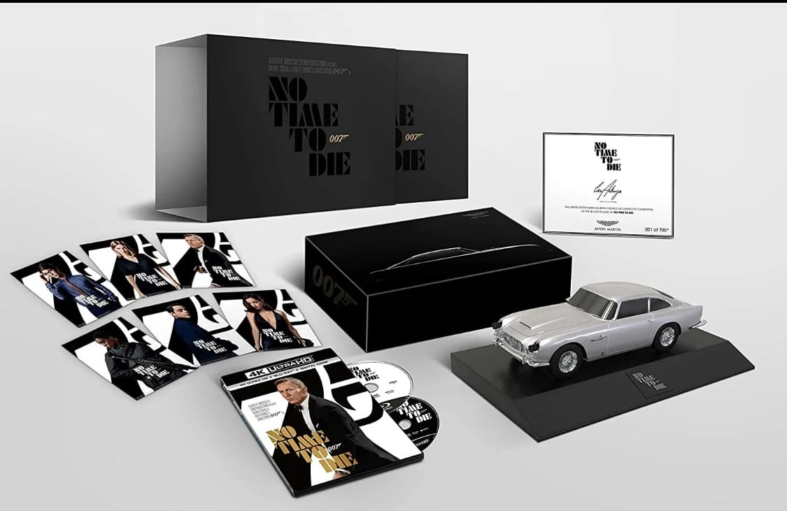 No Time to Die Limited Edition Gift Set (4K + Blu-Ray + Digital)