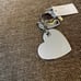 Coach mirrored hearts keychain Charm FOB NWT RARE