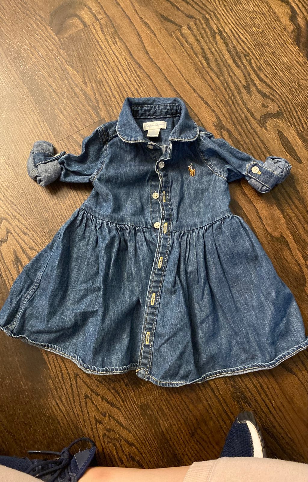 Ralph Lauren Jean Dress 6 months