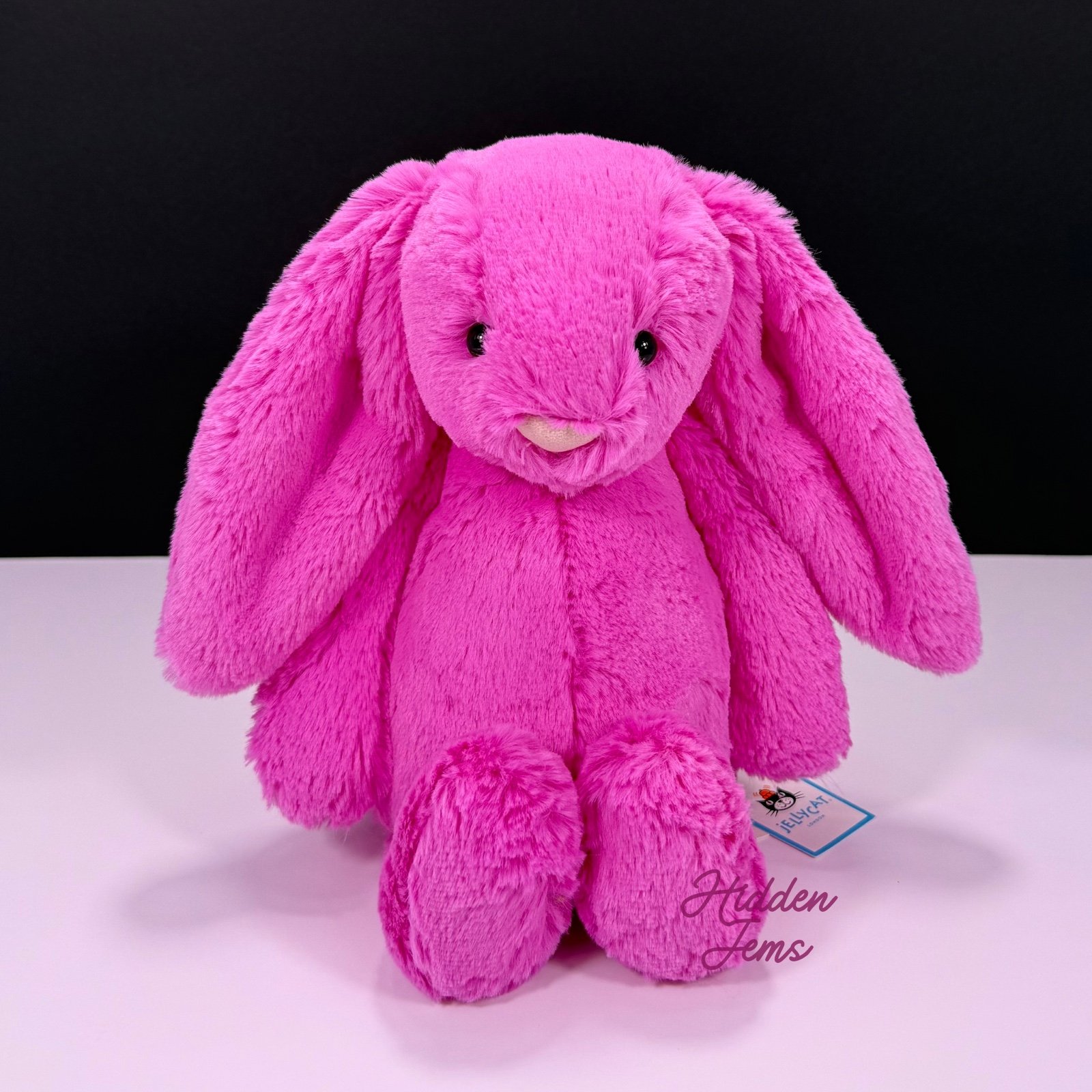 NWT Jellycat Medium Bashful Hot Pink Bunny ✨ Retired & VHTF - Fast Shipping