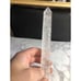 Past Life Recall Quartz Crystal Reiki Wand Point Brazil Healing Crown Chakra7.5”
