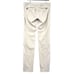 Derek Lam Beige Leather Knee Patch Ankle Zipper Riding Breeches Pants Size 10