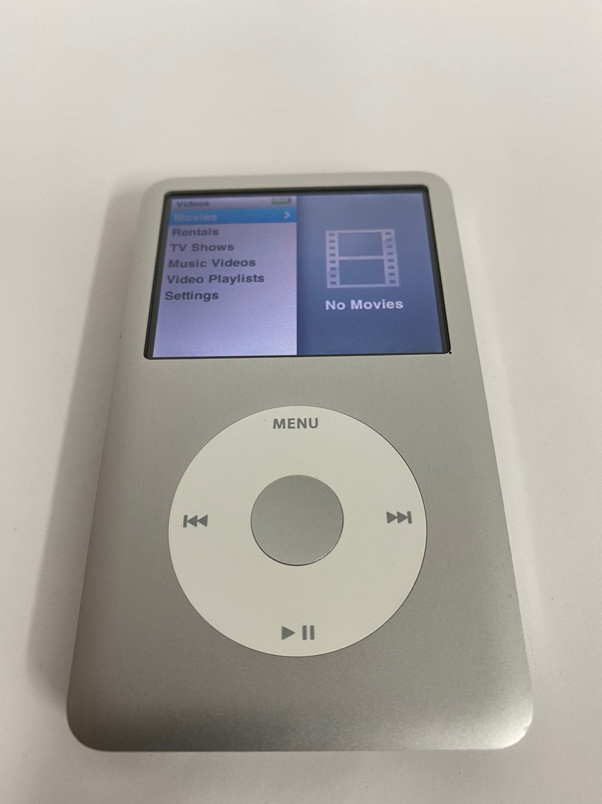 Apple iPod classic 120GB. silver